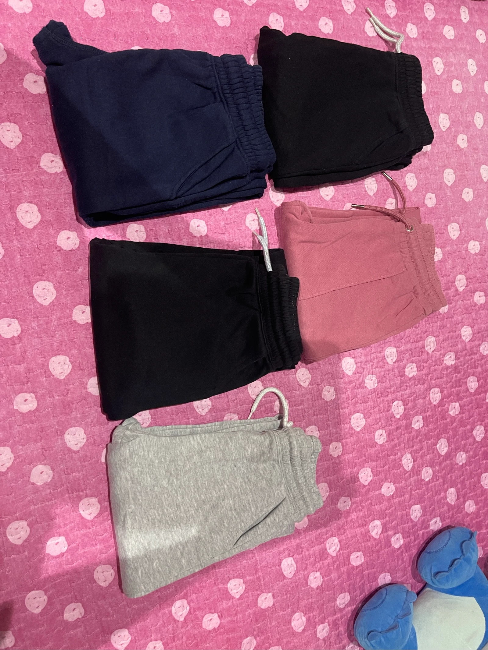 Lote de 5 pantalones de chándal niña 